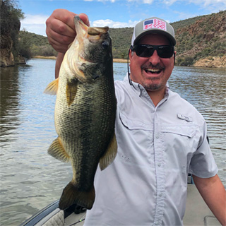 Josh Schreck Bass at Saguaro Lake
