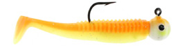 Jigs with plastics for walleye fishing