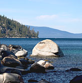 Lake Tahoe is home to excellent fishing for big mackinaw trout