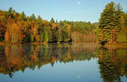 A Adirondacks Lake in Fall
