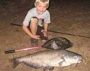 Big Texas Catfish Caught by Richard James