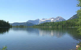 A Trout Lake In The Mountains of Utah