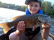 Vermont smallmouth bass caught by Chase Stokes